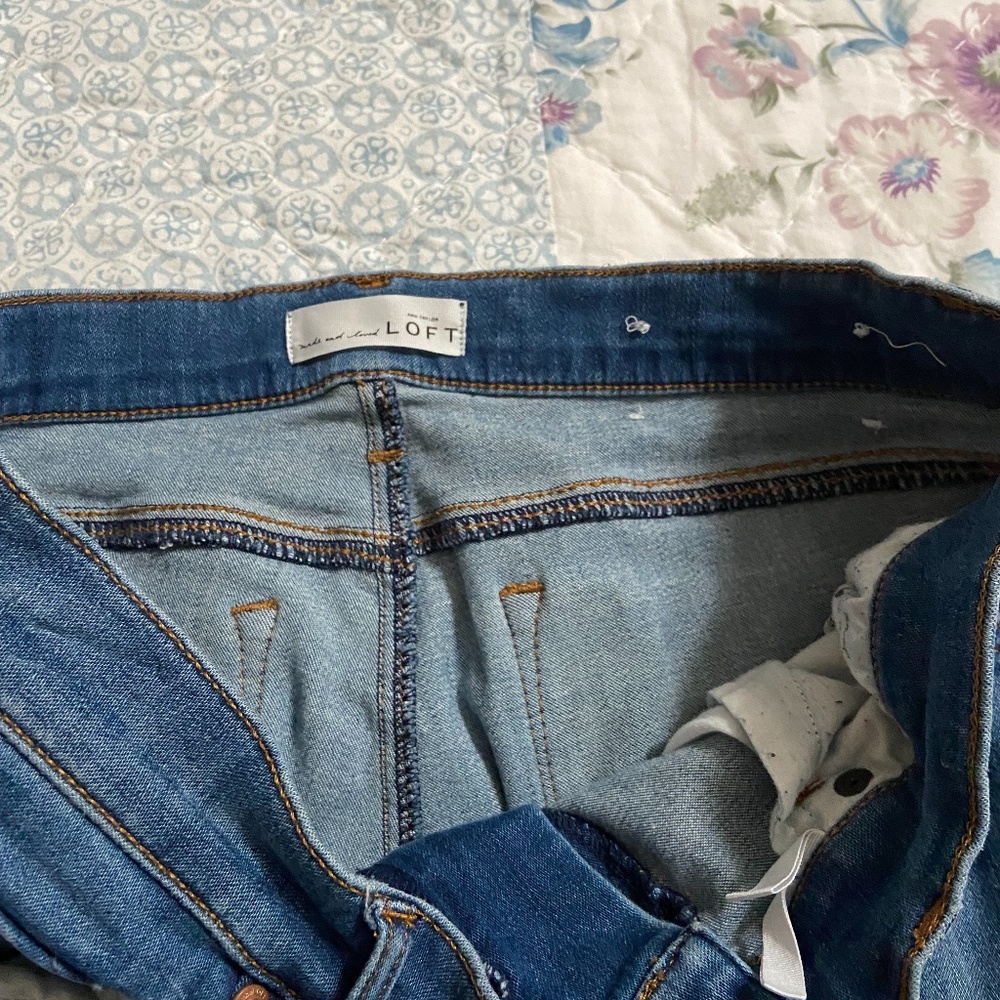 Loft size 8 jeans